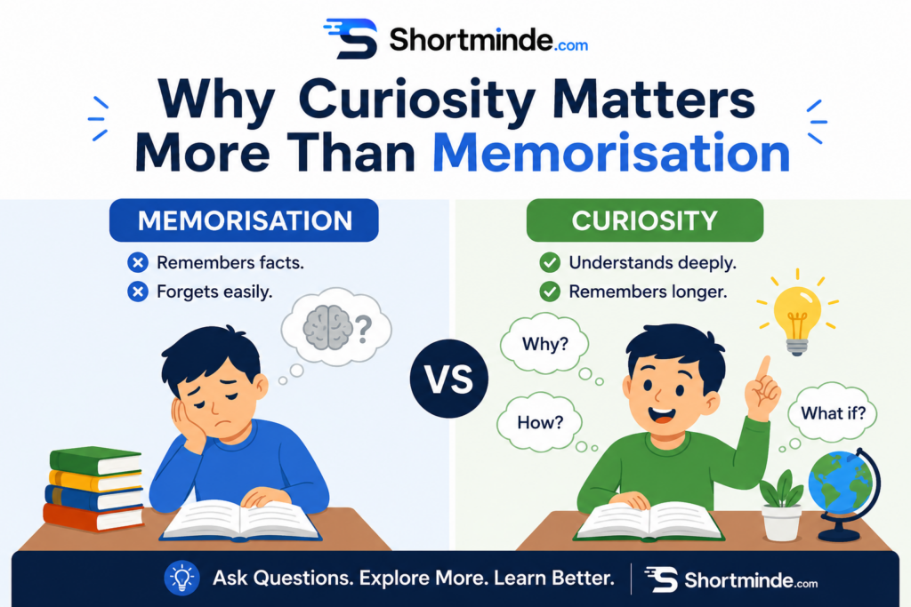 Why Curiosity Matters More Than Memorisation: The Key to Better Learning